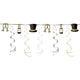 9' Garland - New Year Eve Champagne - Amscan