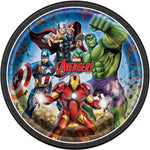 9" Paper Plates - Avengers (8ct) - Unique