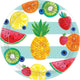 10.5" Paper Plates - Hello Summer (8ct) - Amscan