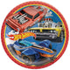 9" Paper Plates - Hot Wheels (8ct) - Amscan
