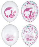 12" Barbie Dream Together Confetti Balloons (6ct) - Amscan