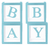 12" Clear Boxes - Baby - Borosino