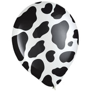 12" Cow Print (6ct) - Amscan