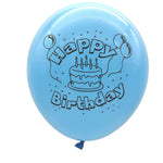 12" Happy Birthday (72ct)