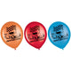 12" Hot Wheels Wild Racer Printed Latex Balloons 6ct - Amscan