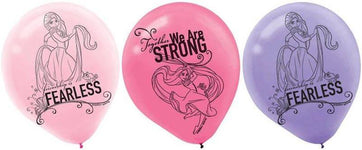 12" Latex Balloons - Disney Rapunzel (6ct) - Amscan