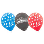 12" Latex Balloons - Power Rangers Dino Charge (6ct) - Amscan