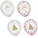 12" Latex Balloons with Confetti - Disney Princess (6ct) - Amscan