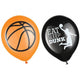 12" Nothin But Net Basketball Print (6ct) - Amscan
