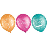 12" Peppa Pig Confetti Party (6ct) - Amscan