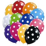 12" Polka Dots (72ct) - Winntex