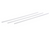 12" Standard Balloon Sticks - White (100) - PremiumConwin