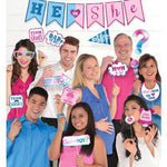 Gender Reveal Photo Booth Props - Amscan