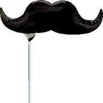 14" Black Mustache - Anagram