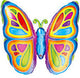 14" Bright Butterfly - Anagram