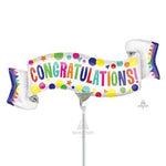 14" Congratulations Banner (10ct) - Anagram