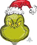 14" GRINCH Head - Mini Shape - Anagram