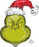 14" GRINCH Head - Mini Shape - Anagram