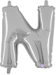 14" Megaloon Jr. Letter N - Silver (5ct) - Betallic