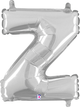 14" Megaloon Jr. Letter Z - Silver (5ct) - Betallic