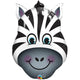 14" Mini Zebra - Qualatex