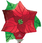 14" Satin Infused Poinsettia - Anagram