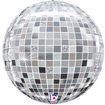 15" Disco Ball Globe - Silver - Betallic