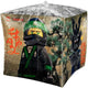 15" Ninjago Cubez Foil Balloon 1ct - Anagram