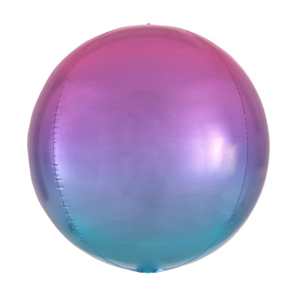 15" Ombre Orbz - Pink & Blue - Anagram