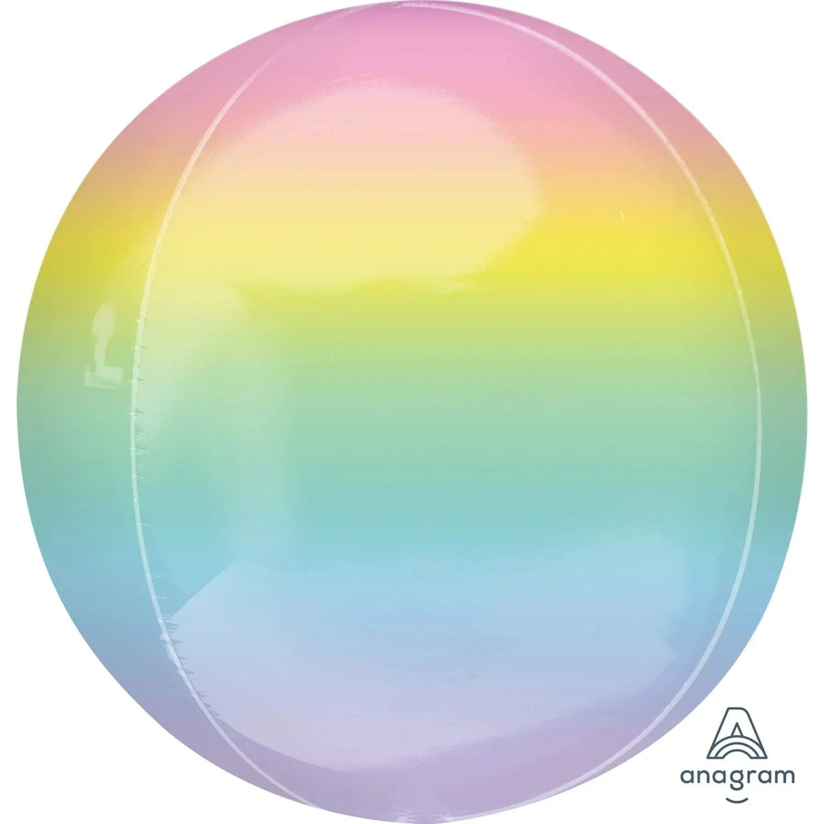 15" Ombrez Orbz - Pastel Rainbow - Anagram
