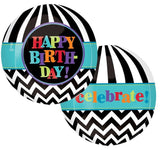 15" Orbz - Dancing Lines Birthday - Anagram
