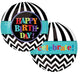 15" Orbz - Dancing Lines Birthday - Anagram