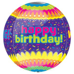 15" Orbz - Happy Birthday Confetti - Anagram