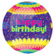 15" Orbz - Happy Birthday Confetti - Anagram