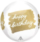 15" Orbz - Happy Birthday Golden Age - Anagram