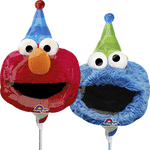 11" Elmo & Cookie Monster - Anagram