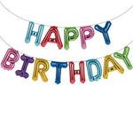 16" Balloon Banner - Rainbow Happy Birthday - Creative Converting