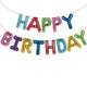 16" Balloon Banner - Rainbow Happy Birthday - Creative Converting