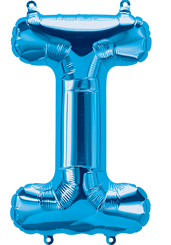 16" Balloon Letters - Blue - Party America