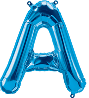 16" Balloon Letters - Blue - Party America
