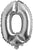 16" Balloon Numbers - Silver - Party America