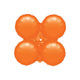 16" MagicArch™ Small - Orange Metallic (10ct) - Anagram