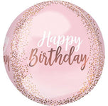 16" Orbz - Blush Birthday - Anagram