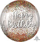 15" Orbz - Happy Birthday Sequins - Anagram