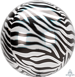 15" Orbz - Zebra Print - Anagram