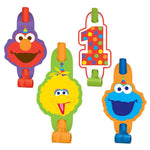 Elmo Turns One Blowouts (8 Count) - Amscan