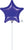 Purple Star 9" Air-fill Balloon (requires heat sealing)