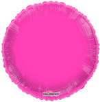 Neon Hot Pink Circle 18″ Balloon