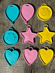 16g Balloon Weights Assorted - Pastel (50ct) - Premium Conwin
