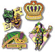 16" Mardi Gras Cutout - Assortment (4ct) - The Beistle Company
